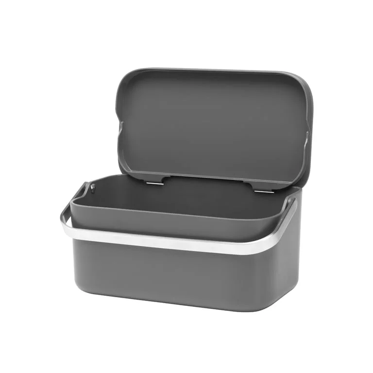 Cutie pentru deșeuri alimentare Brabantia SinkSide Dark Grey