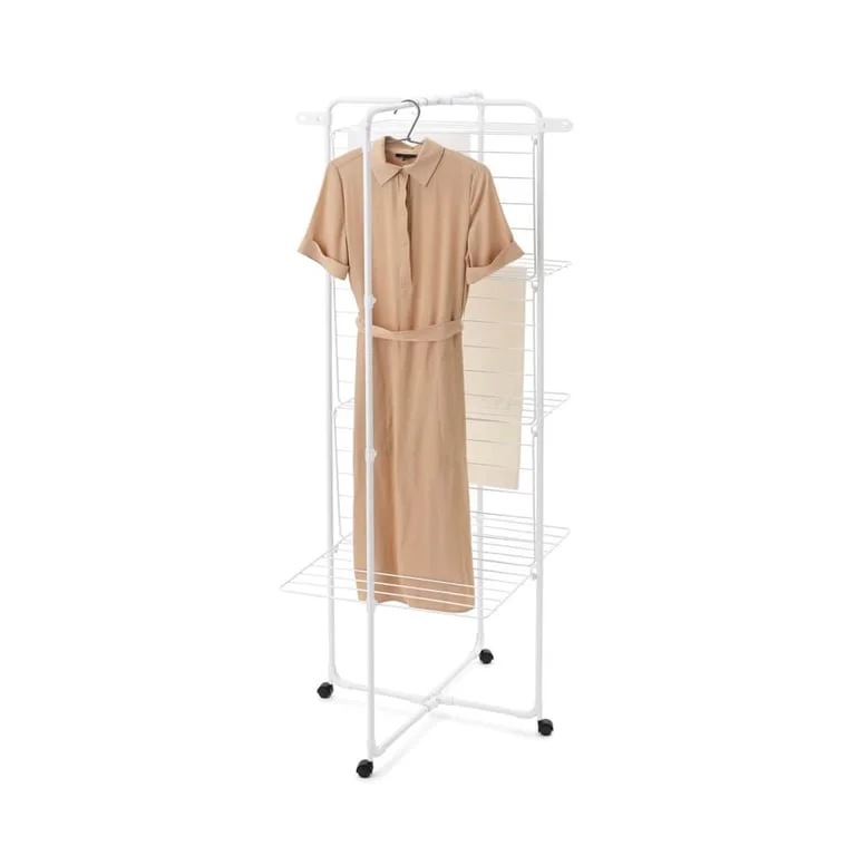 Uscător de rufe Brabantia HangOn Tower 30 m, Fresh White