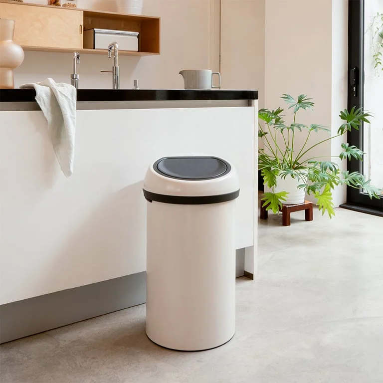 Coș de gunoi Brabantia Touch 60L, Soft Beige