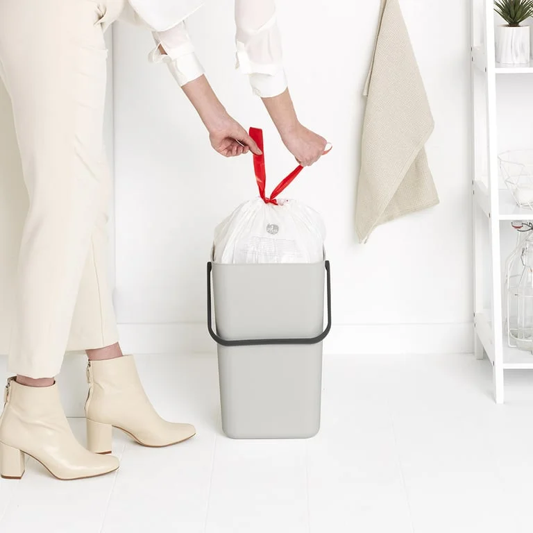 Coș de colectare selectivă Brabantia Sort&Go 25L, Light Grey