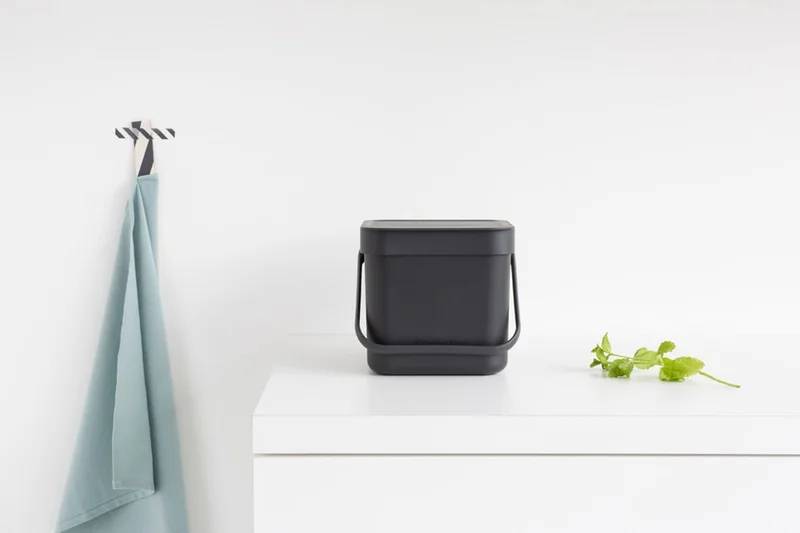 Coș de colectare separată Brabantia Sort&Go 3L, Grey
