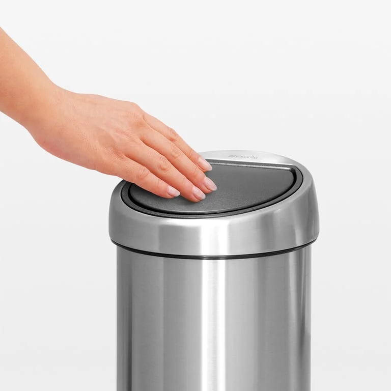Coș de gunoi Brabantia Touch 3L, Platinum