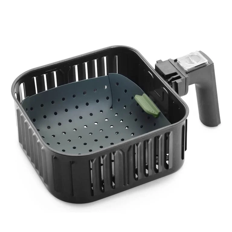 Tavă de copt pentru friteuză cu aer cald Lekue 22x22cm, gri