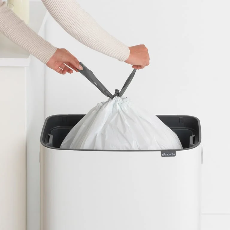 Coș de gunoi Brabantia Bo Touch 60L, White