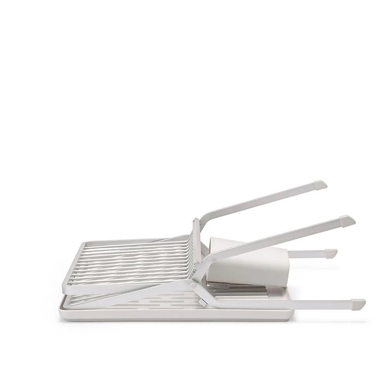 Uscător de vase compact pliabil Brabantia, Light Grey