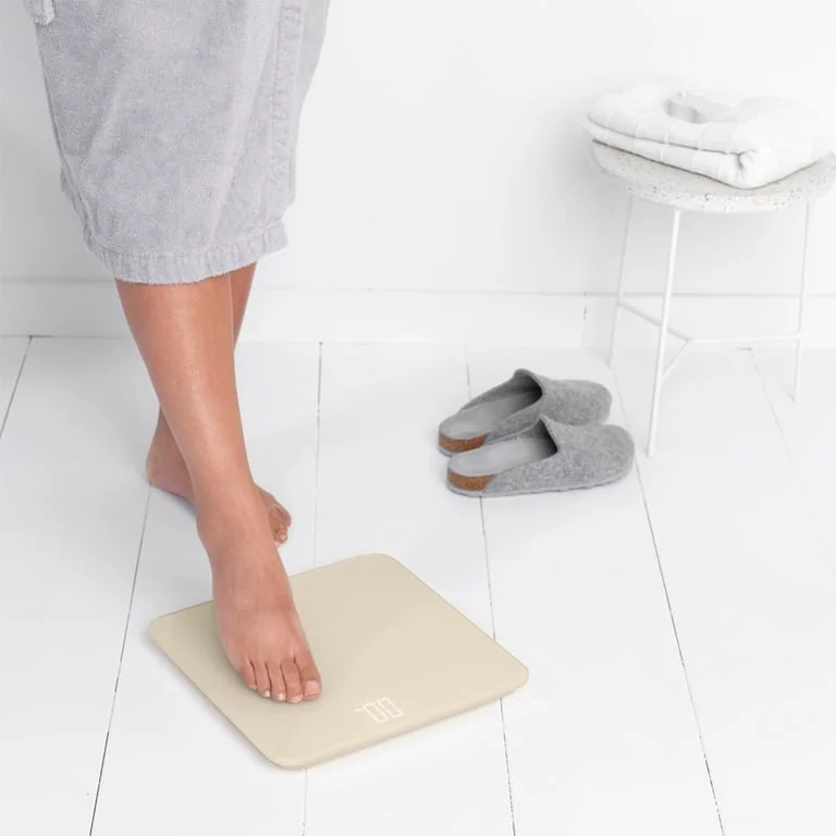 Cântar de baie digital Brabantia ReNew Soft Beige