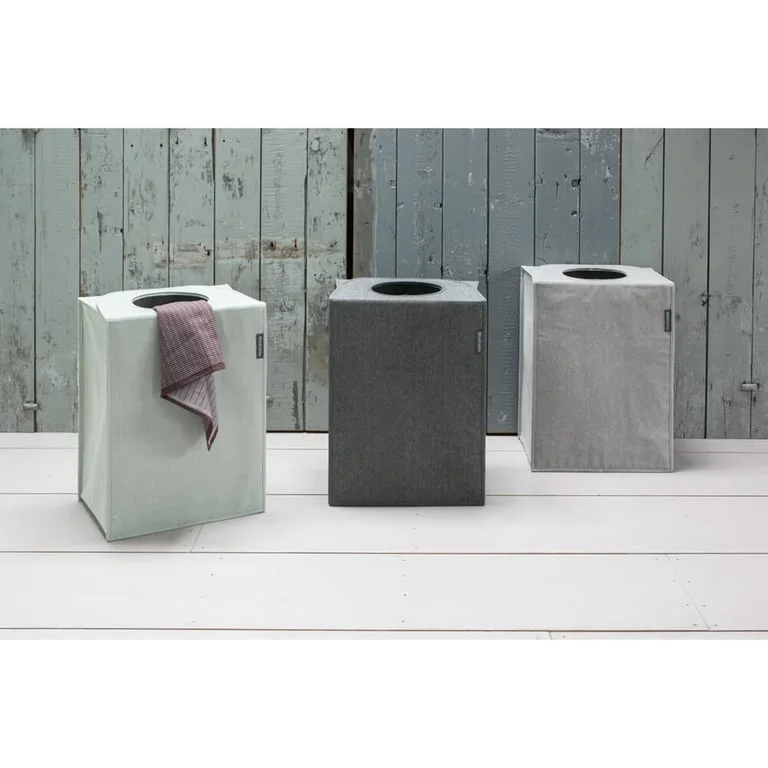 Sac de rufe Brabantia 55L, Pepper Black, dreptunghiular