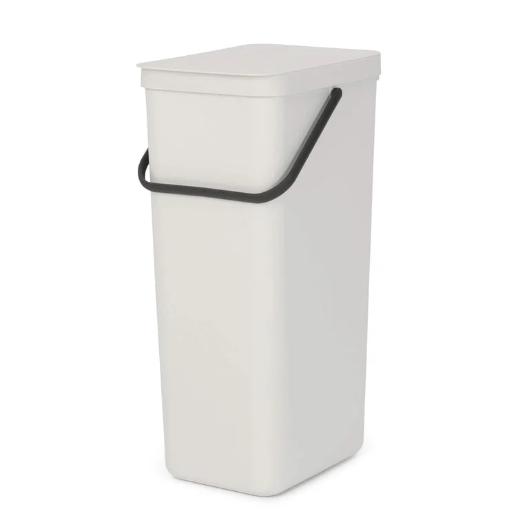 Coș de colectare selectivă Brabantia Sort&Go 40L, Light Grey