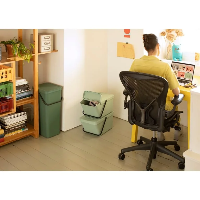 Coș de colectare selectivă Brabantia Sort&Go Stackable 20L, Grey