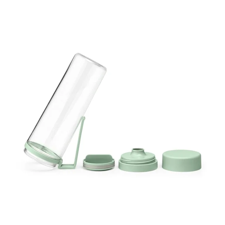 Sticlă Brabantia Make&Take 500ml  Jade Green, cu filtru