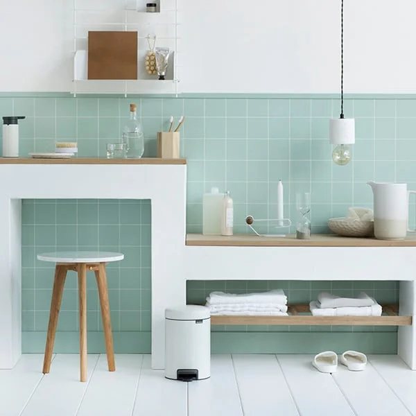 Coș de gunoi cu pedală Brabantia NewIcon 3L, White