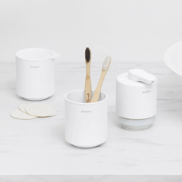 Cutie de accesorii pentru baie Brabantia MindSet Mineral Fresh White