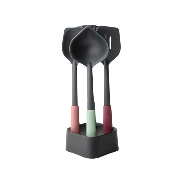 Ustensile de gătit Brabantia Tasty+, set de 4 piese și suport