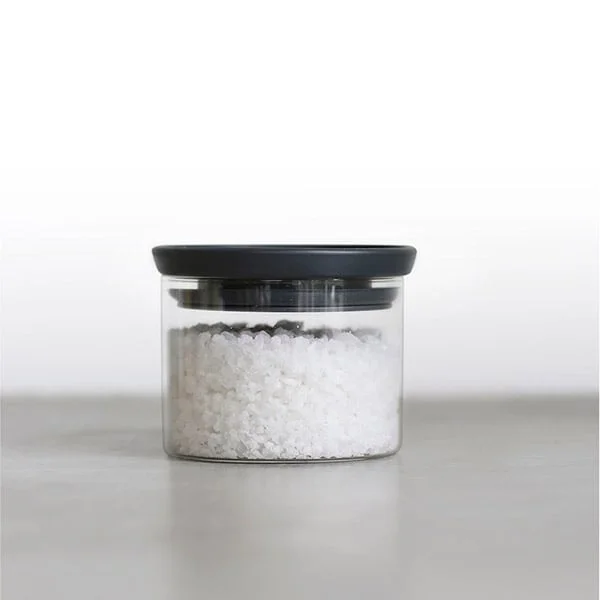 Borcan de sticlă Brabantia Stackable 0.3L, Dark Grey