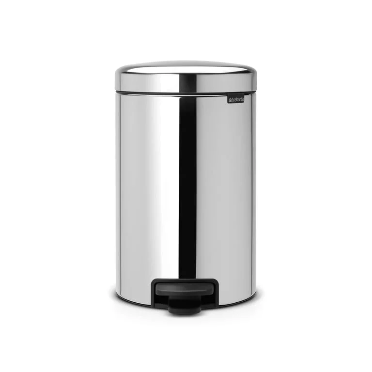 Waste Bin NewIcon Brabantia 12L Brilliant Steel