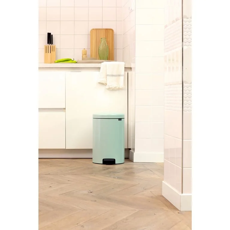 Coș de gunoi cu pedală Brabantia NewIcon 12L, Jade Green