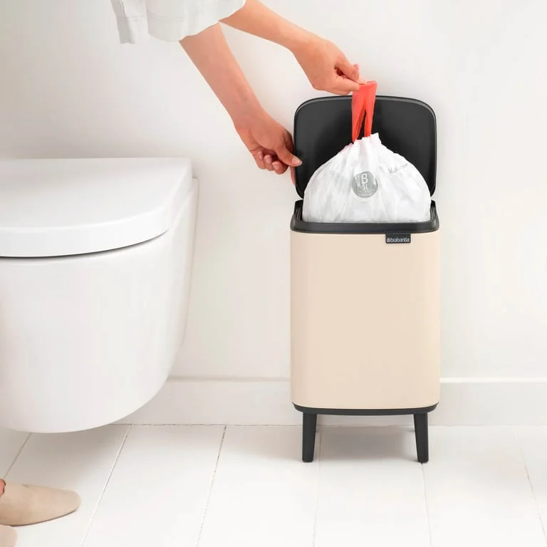 Coș de gunoi Brabantia Bo Small Hi 7L, Soft Beige
