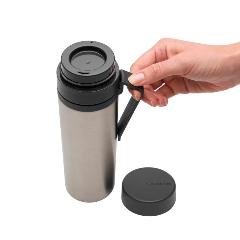 Sticlă termo Brabantia Make&Take 500ml Dark Grey
