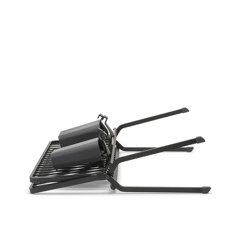 Foldable Dish Rack Brabantia, Dark Grey, Large