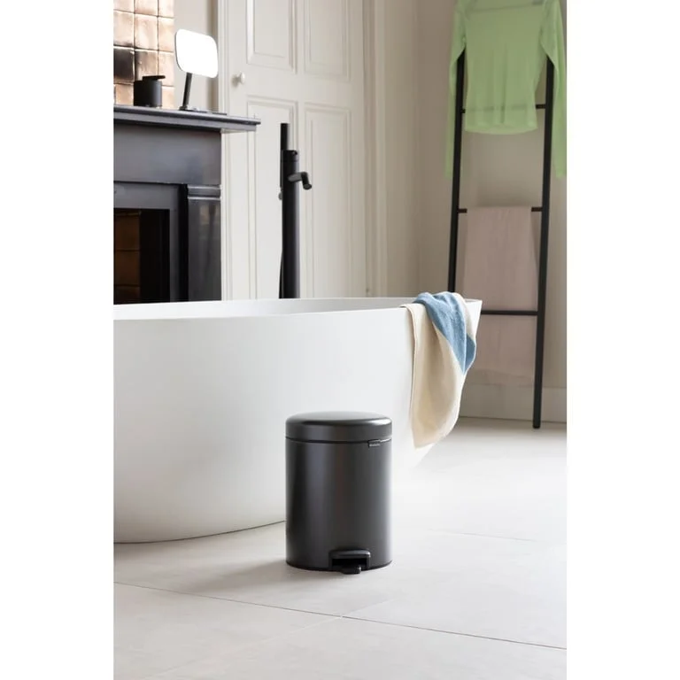 Pedal Waste Bin Brabantia NewIcon 5L, Confident Grey