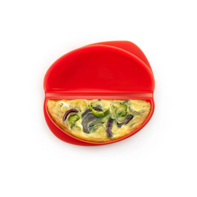Vas pentru gătit omletă la microunde Lekue, semicerc