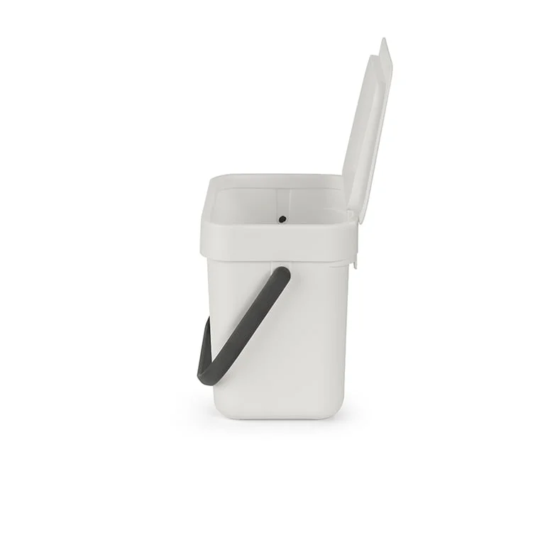 Coș de colectare selectivă Brabantia Sort&Go 3L, Light Grey