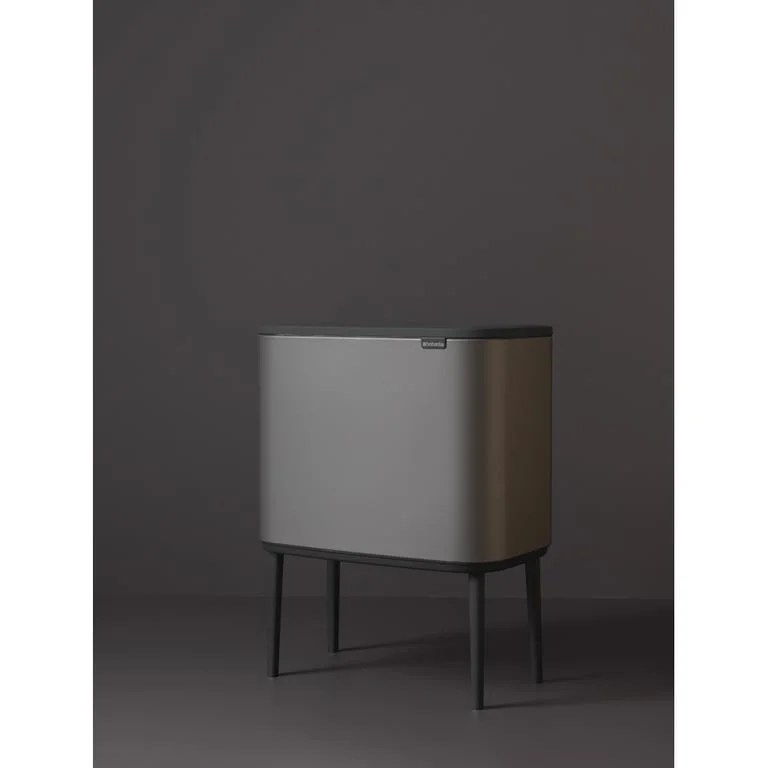 Coș de gunoi Brabantia Bo Touch 36L, Platinum