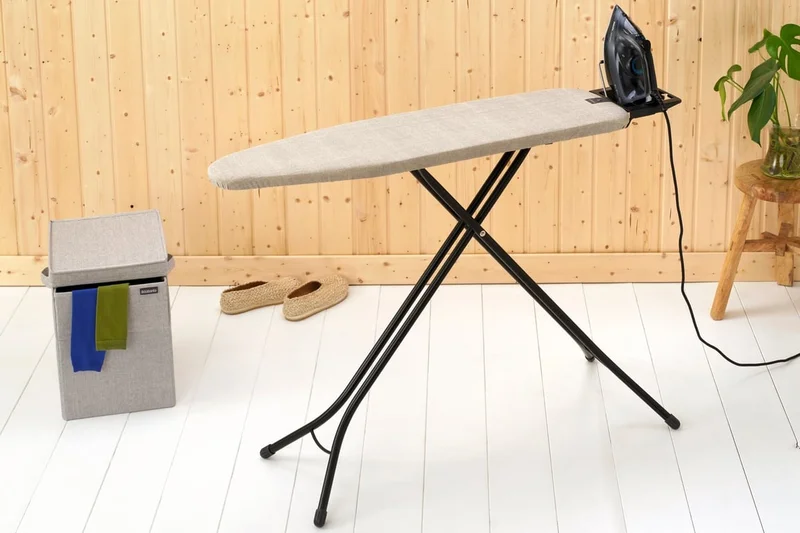 Ironing Board Brabantia A 110x30cm, Steam Iron Rest, Denim Grey