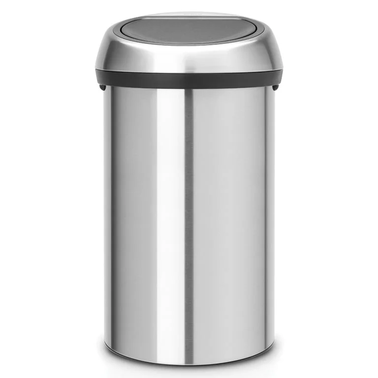 Coș de gunoi Brabantia Touch 60L, Matt Steel