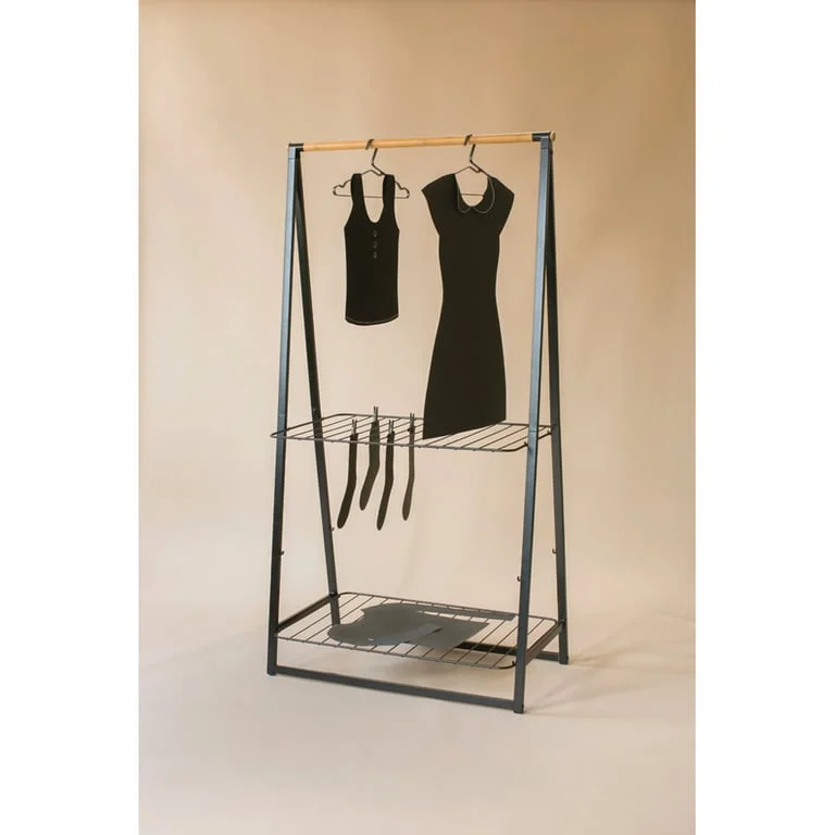 Stativ haine multifuncțional Brabantia Linn Black, mare