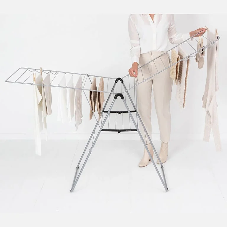 Drying Rack Brabantia Hangon, 25m, Metallic Grey