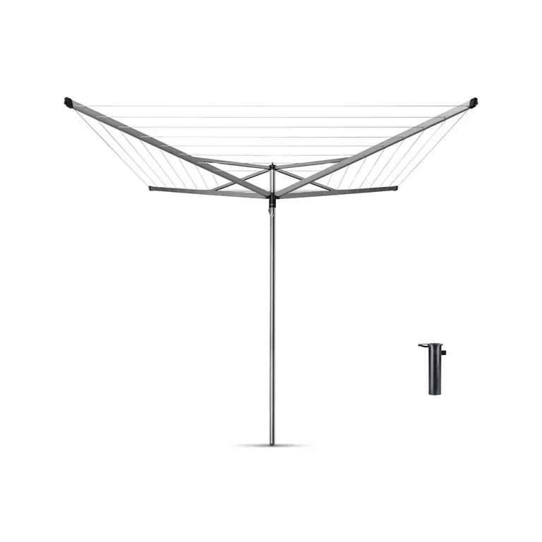 Outdoor Dryer Brabantia Essential, 40m, ground tube