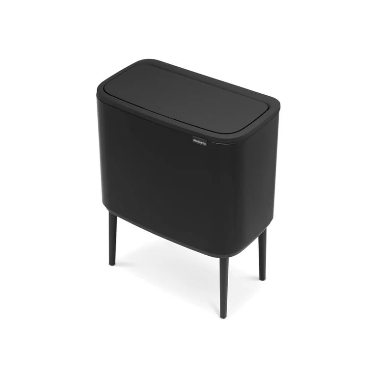 Coș de gunoi Brabantia Bo Touch 36L, Matt Black