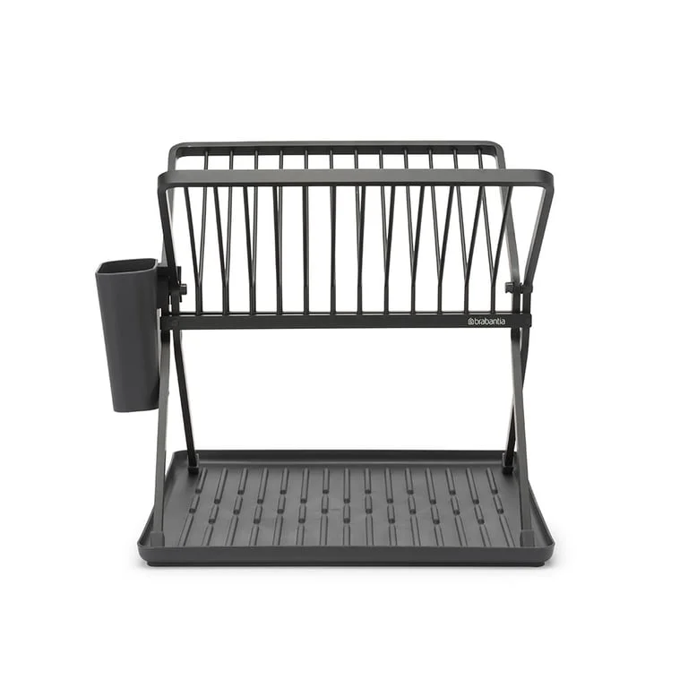 Foldable Dish Rack Brabantia, Dark Grey