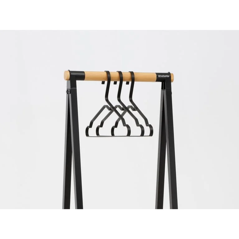 Stativ haine multifuncțional Brabantia Linn Black, mic