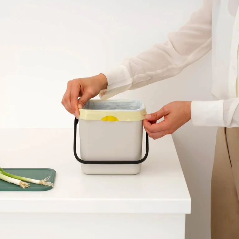 Coș de colectare separată Brabantia Sort&Go 3L, Soft Beige