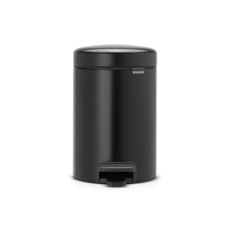 Waste Bin NewIcon Brabantia 3L, Black