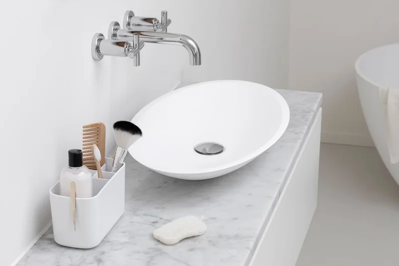 Cutie de accesorii pentru baie Brabantia ReNew White