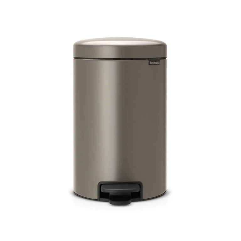 Waste Bin NewIcon Brabantia 12L Platinum