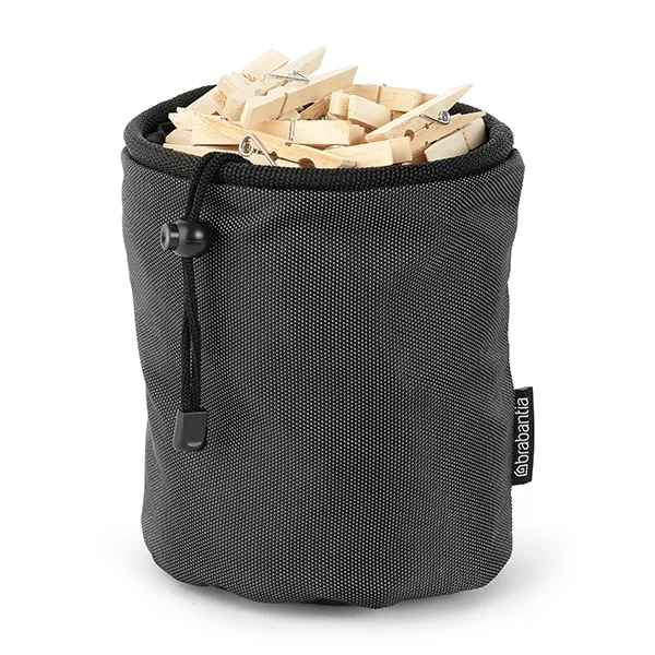 Sac pentru cârlige de rufe Brabantia Premium Black