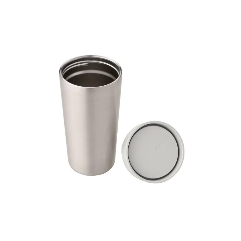 Insulated Cup Brabantia Make & Take 0.36L, Light Grey, Medium