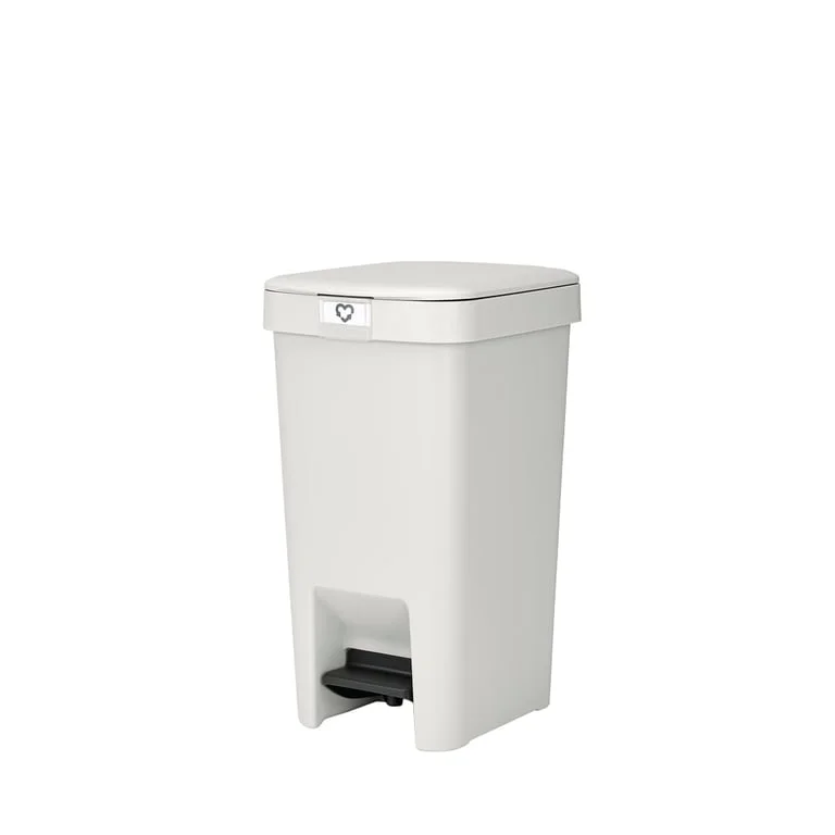 Coș de gunoi cu pedală Brabantia StepUp 10L, Light Grey