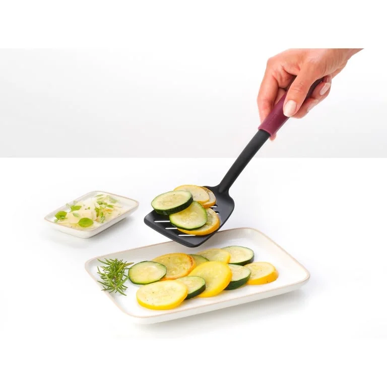 Spatulă de gătit și servire Brabantia Tasty+ Aubergine Red