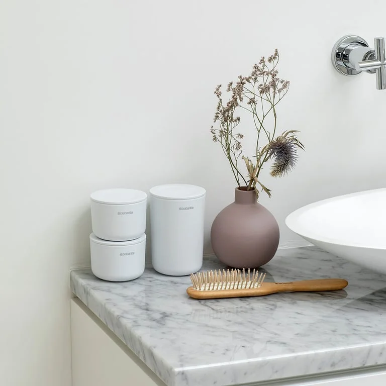 Set de depozitare Brabantia ReNew White 3 bucăți