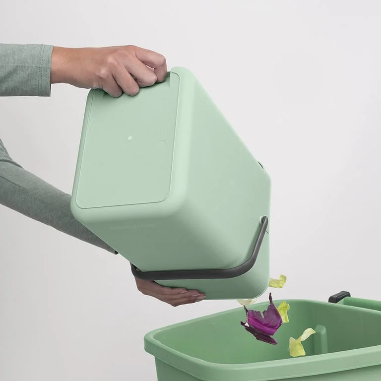 Coș de colectare selectivă Brabantia Sort&Go 12L, Jade Green