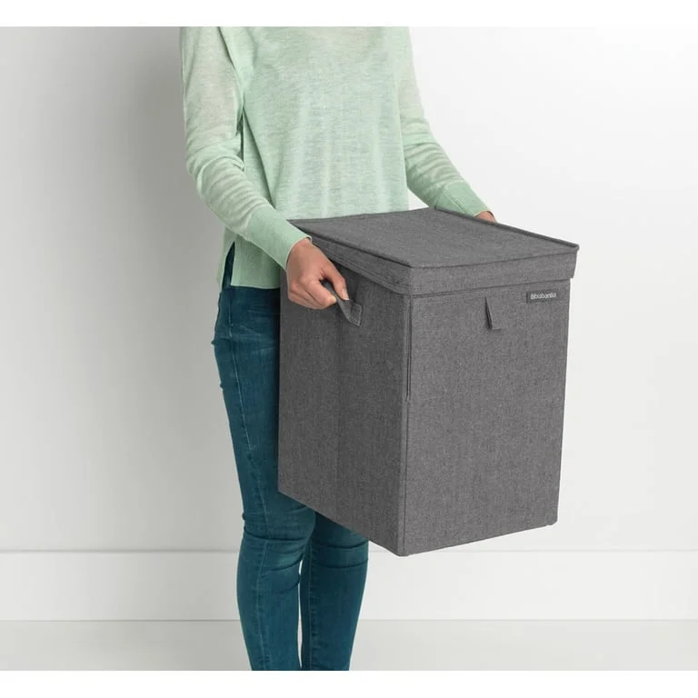Cutie de rufe Brabantia Stackable 35L, Pepper Black