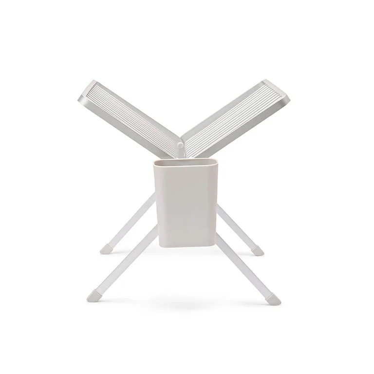 Uscător de vase compact pliabil Brabantia, Light Grey