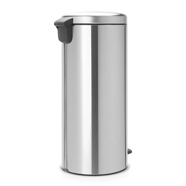 Coș de gunoi cu pedală Brabantia NewIcon 30L, Matt Steel