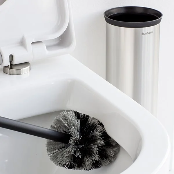 Perie de toaletă Brabantia Profile Matt Steel