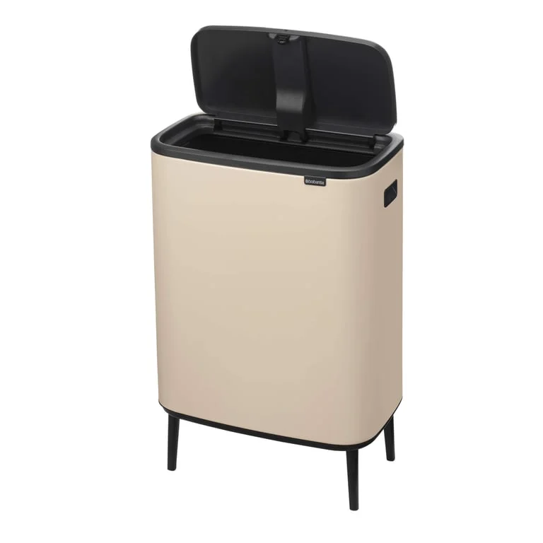Waste Bin Brabantia Bo Touch Hi 60L, Soft Beige